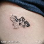 photo goldfish tattoo 04.01.2019 №082 - goldfish tattoo idea - tattoovalue.net