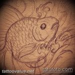 photo goldfish tattoo 04.01.2019 №087 - goldfish tattoo idea - tattoovalue.net