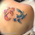 photo goldfish tattoo 04.01.2019 №088 - goldfish tattoo idea - tattoovalue.net