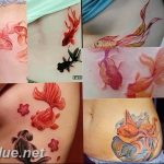 photo goldfish tattoo 04.01.2019 №094 - goldfish tattoo idea - tattoovalue.net