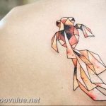 photo goldfish tattoo 04.01.2019 №117 - goldfish tattoo idea - tattoovalue.net