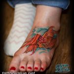 photo goldfish tattoo 04.01.2019 №121 - goldfish tattoo idea - tattoovalue.net