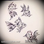 photo goldfish tattoo 04.01.2019 №130 - goldfish tattoo idea - tattoovalue.net