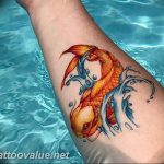 photo goldfish tattoo 04.01.2019 №131 - goldfish tattoo idea - tattoovalue.net