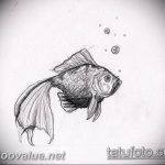 photo goldfish tattoo 04.01.2019 №132 - goldfish tattoo idea - tattoovalue.net