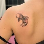photo goldfish tattoo 04.01.2019 №133 - goldfish tattoo idea - tattoovalue.net