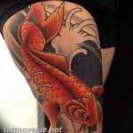 photo goldfish tattoo 04.01.2019 №148 - goldfish tattoo idea - tattoovalue.net