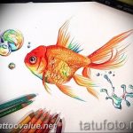 photo goldfish tattoo 04.01.2019 №150 - goldfish tattoo idea - tattoovalue.net