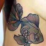 photo goldfish tattoo 04.01.2019 №155 - goldfish tattoo idea - tattoovalue.net