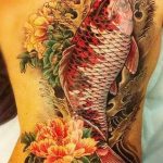 photo goldfish tattoo 04.01.2019 №156 - goldfish tattoo idea - tattoovalue.net