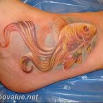 photo goldfish tattoo 04.01.2019 №161 - goldfish tattoo idea - tattoovalue.net