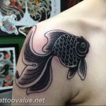 photo goldfish tattoo 04.01.2019 №168 - goldfish tattoo idea - tattoovalue.net