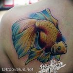 photo goldfish tattoo 04.01.2019 №169 - goldfish tattoo idea - tattoovalue.net