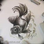 photo goldfish tattoo 04.01.2019 №176 - goldfish tattoo idea - tattoovalue.net