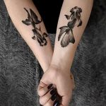 photo goldfish tattoo 04.01.2019 №202 - goldfish tattoo idea - tattoovalue.net