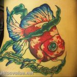 photo goldfish tattoo 04.01.2019 №216 - goldfish tattoo idea - tattoovalue.net