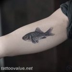 photo goldfish tattoo 04.01.2019 №258 - goldfish tattoo idea - tattoovalue.net