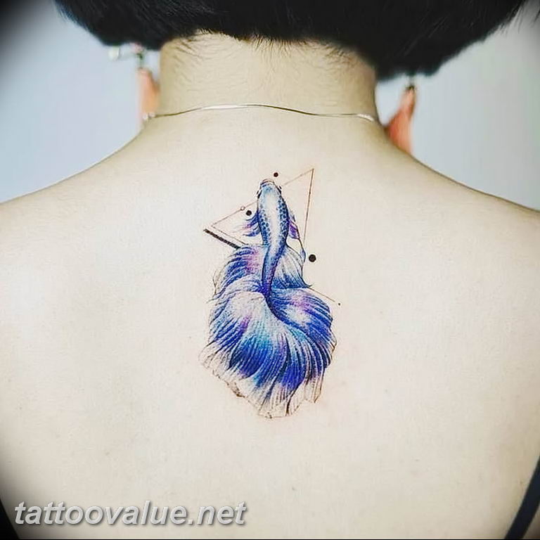 photo goldfish tattoo 04.01.2019 №259 - goldfish tattoo idea - tattoovalue.net