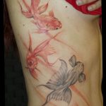 photo goldfish tattoo 04.01.2019 №268 - goldfish tattoo idea - tattoovalue.net