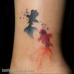 photo goldfish tattoo 04.01.2019 №271 - goldfish tattoo idea - tattoovalue.net