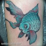 photo goldfish tattoo 04.01.2019 №272 - goldfish tattoo idea - tattoovalue.net