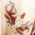 photo goldfish tattoo 04.01.2019 №279 - goldfish tattoo idea - tattoovalue.net