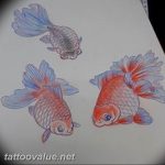 photo goldfish tattoo 04.01.2019 №290 - goldfish tattoo idea - tattoovalue.net
