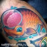 photo goldfish tattoo 04.01.2019 №294 - goldfish tattoo idea - tattoovalue.net