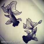 photo goldfish tattoo 04.01.2019 №304 - goldfish tattoo idea - tattoovalue.net