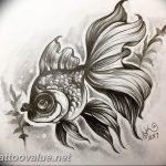 photo goldfish tattoo 04.01.2019 №306 - goldfish tattoo idea - tattoovalue.net