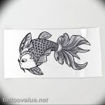 photo goldfish tattoo 04.01.2019 №317 - goldfish tattoo idea - tattoovalue.net