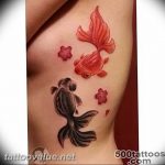 photo goldfish tattoo 04.01.2019 №321 - goldfish tattoo idea - tattoovalue.net