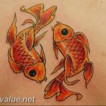 photo goldfish tattoo 04.01.2019 №323 - goldfish tattoo idea - tattoovalue.net