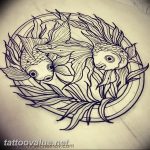 photo goldfish tattoo 04.01.2019 №325 - goldfish tattoo idea - tattoovalue.net