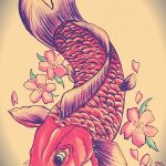 photo goldfish tattoo 04.01.2019 №345 - goldfish tattoo idea - tattoovalue.net