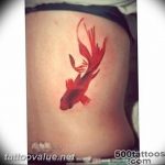 photo goldfish tattoo 04.01.2019 №350 - goldfish tattoo idea - tattoovalue.net