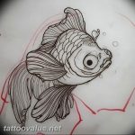 photo goldfish tattoo 04.01.2019 №361 - goldfish tattoo idea - tattoovalue.net
