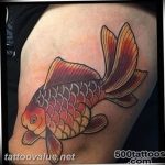 photo goldfish tattoo 04.01.2019 №376 - goldfish tattoo idea - tattoovalue.net