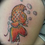 photo goldfish tattoo 04.01.2019 №386 - goldfish tattoo idea - tattoovalue.net