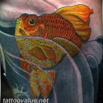 photo goldfish tattoo 04.01.2019 №401 - goldfish tattoo idea - tattoovalue.net