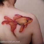 photo goldfish tattoo 04.01.2019 №412 - goldfish tattoo idea - tattoovalue.net