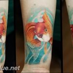 photo goldfish tattoo 04.01.2019 №419 - goldfish tattoo idea - tattoovalue.net