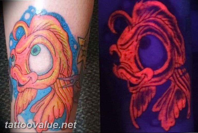 photo goldfish tattoo 04.01.2019 №425 - goldfish tattoo idea - tattoovalue.net
