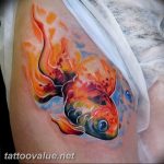 photo goldfish tattoo 04.01.2019 №444 - goldfish tattoo idea - tattoovalue.net