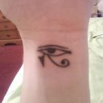 photo of eye tattoo Horus 22.01.2019 №105 - drawing tattoo god Horus Eye - tattoovalue.net