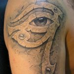 photo of eye tattoo Horus 22.01.2019 №175 - drawing tattoo god Horus Eye - tattoovalue.net