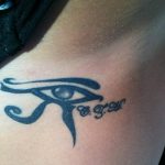 photo of eye tattoo Horus 22.01.2019 №321 - drawing tattoo god Horus Eye - tattoovalue.net