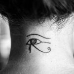 photo of eye tattoo Horus 22.01.2019 №535 - drawing tattoo god Horus Eye - tattoovalue.net