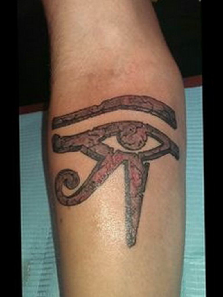 photo of eye tattoo Horus 22.01.2019 №616 - drawing tattoo god Horus Eye - tattoovalue.net - tattoovalue.net