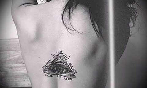 photo of eye tattoo Horus 22.01.2019 №004 - drawing tattoo god Horus Eye - tattoovalue.net